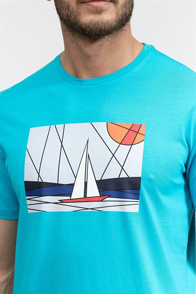 Stamatis Erkek Bisiklet Yaka T-Shirt