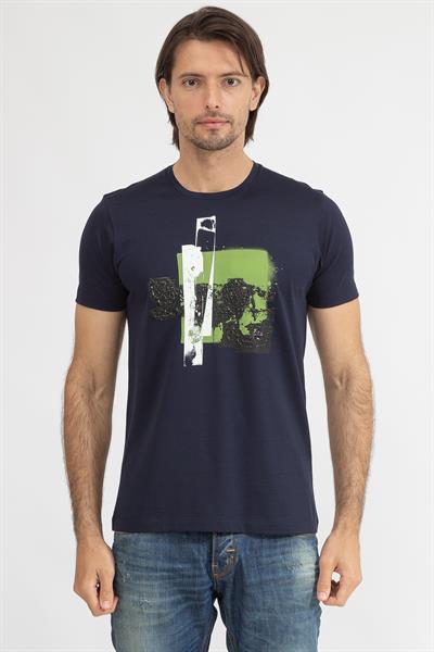 Stamatis Erkek Bisiklet Yaka T-Shirt