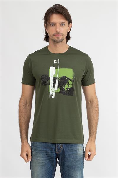 Stamatis Erkek Bisiklet Yaka T-Shirt