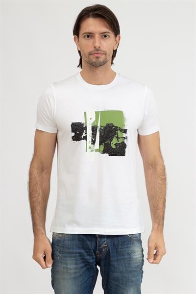Stamatis Erkek Bisiklet Yaka T-Shirt