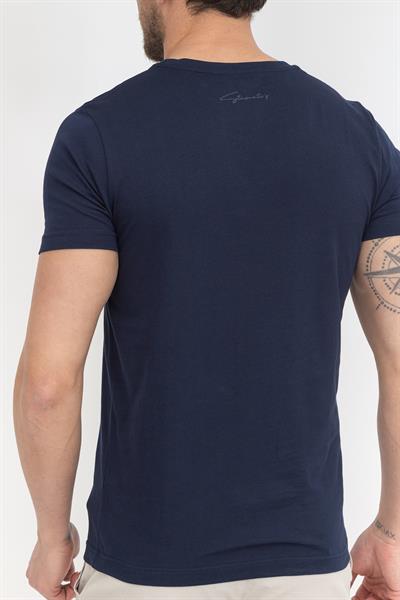 Stamatis Erkek Bisiklet Yaka T-Shirt