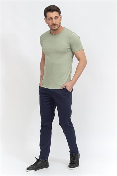 Stamatis Erkek Bisiklet Yaka T-Shirt