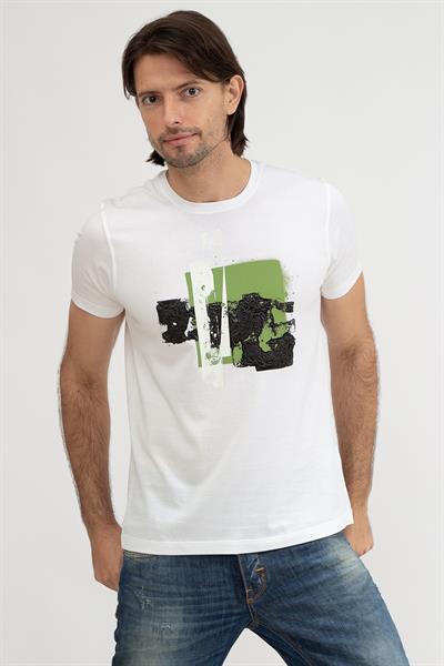 Stamatis Erkek Bisiklet Yaka T-Shirt