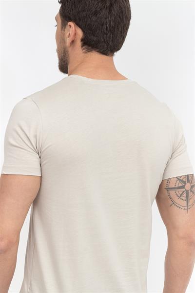 Stamatis Erkek Bisiklet Yaka T-Shirt