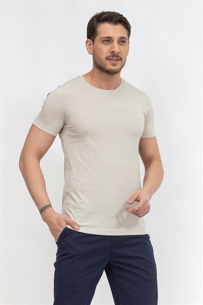 Stamatis Erkek Bisiklet Yaka T-Shirt