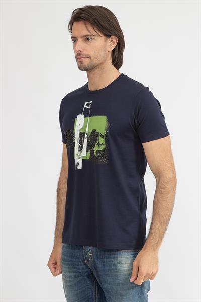 Stamatis Erkek Bisiklet Yaka T-Shirt