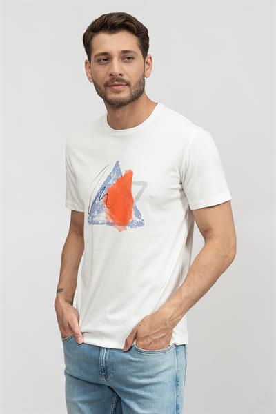 Stamatis Erkek Bisiklet Yaka T-Shirt