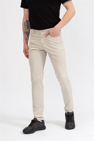 Stamatis Erkek Chino Pantolon Bej