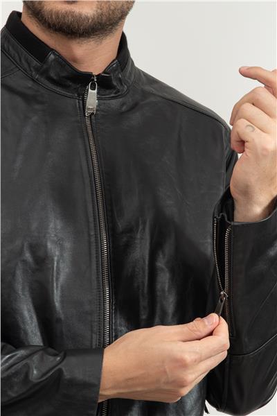 Stamatis Erkek Deri Mont