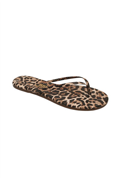 Tkees Kadın LeoparIı Klasik Terlik