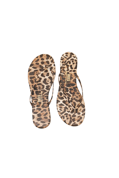 Tkees Kadın LeoparIı Klasik Terlik