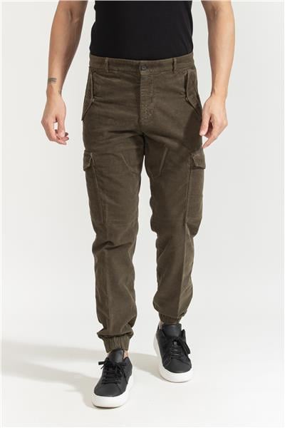 Tommy Hilfiger Cargo Corduroy Erkek Jogger Pantolon