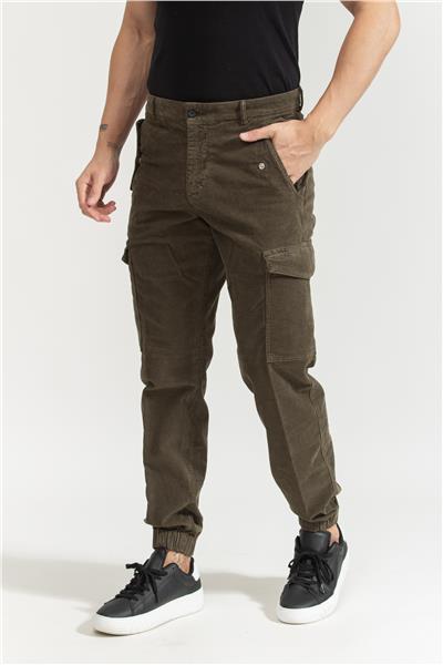 Tommy Hilfiger Cargo Corduroy Erkek Jogger Pantolon