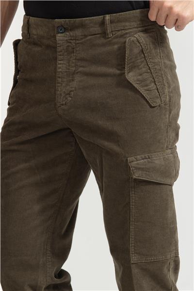 Tommy Hilfiger Cargo Corduroy Erkek Jogger Pantolon