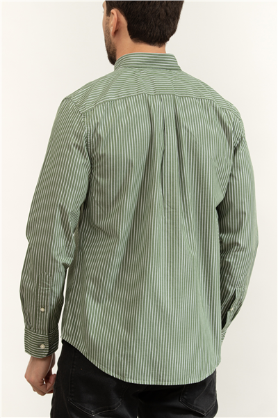 Tommy Hilfiger Core Hairline Poplin RF Shirt Erkek Gömlek