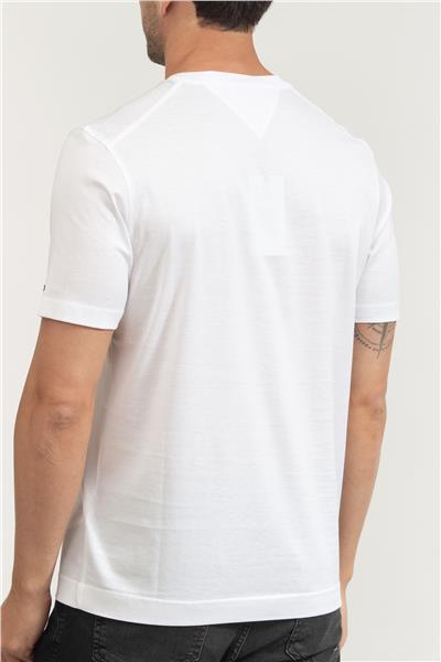 Tommy Hilfiger Erkek Bisiklet Yaka T-Shirt