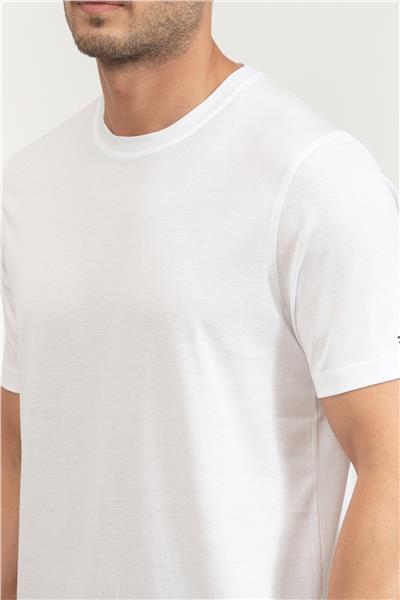 Tommy Hilfiger Erkek Bisiklet Yaka T-Shirt