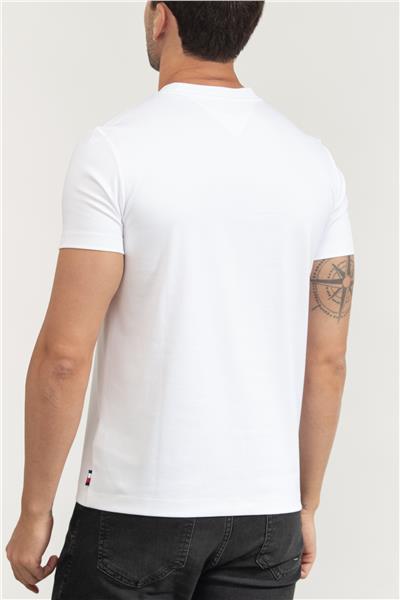 Tommy Hilfiger Luxury Interlock Tee Erkek Bisiklet Yaka T-Shirt