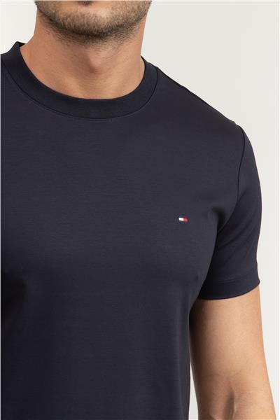 Tommy Hilfiger Luxury Interlock Tee Erkek Bisiklet Yaka T-Shirt