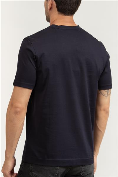 Tommy Hilfiger Erkek Bisiklet Yaka T-Shirt