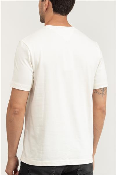 Tommy Hilfiger Erkek Bisiklet Yaka T-Shirt