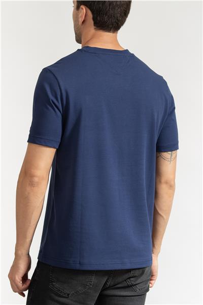 Tommy Hilfiger Erkek Bisiklet Yaka T-Shirt