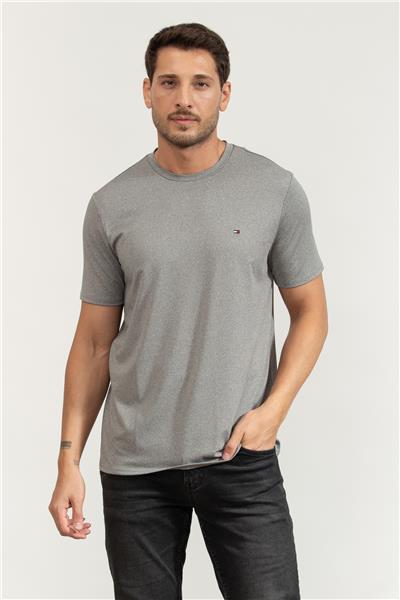 Tommy Hilfiger Erkek Bisiklet Yaka T-Shirt