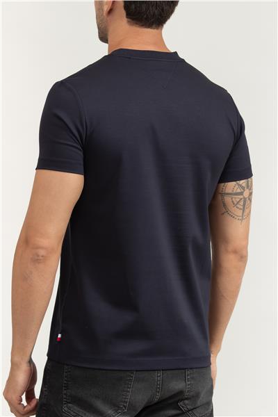 Tommy Hilfiger Luxury Interlock Tee Erkek Bisiklet Yaka T-Shirt