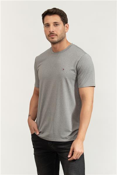 Tommy Hilfiger Erkek Bisiklet Yaka T-Shirt