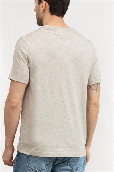Tommy Hilfiger Hilfiger Chest Insert Tee Erkek Bisiklet Yaka T-Shirt