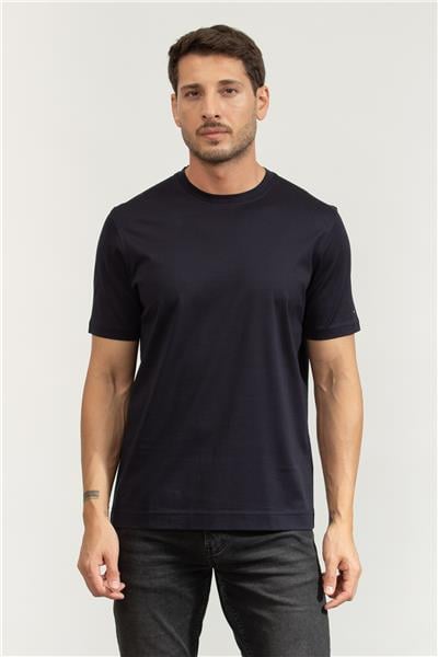 Tommy Hilfiger Erkek Bisiklet Yaka T-Shirt