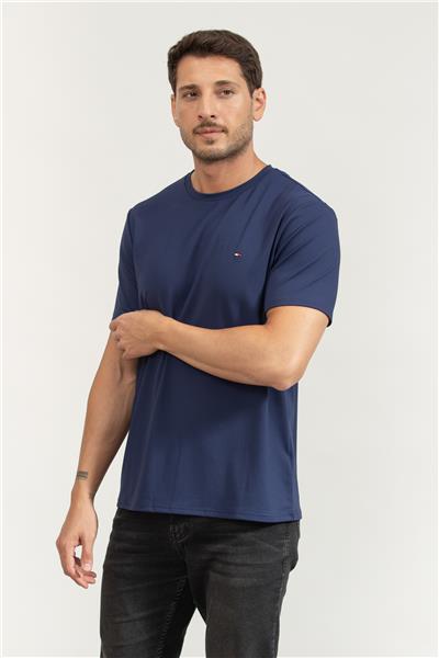 Tommy Hilfiger Erkek Bisiklet Yaka T-Shirt