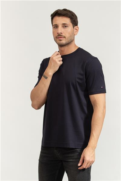 Tommy Hilfiger Erkek Bisiklet Yaka T-Shirt