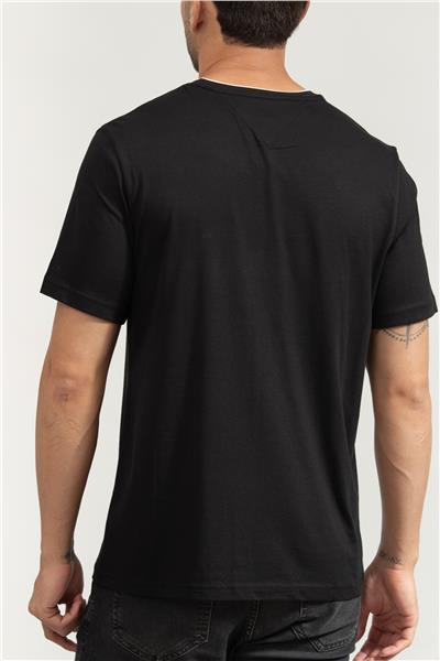 Tommy Hilfiger Erkek Bisiklet Yaka T-Shirt