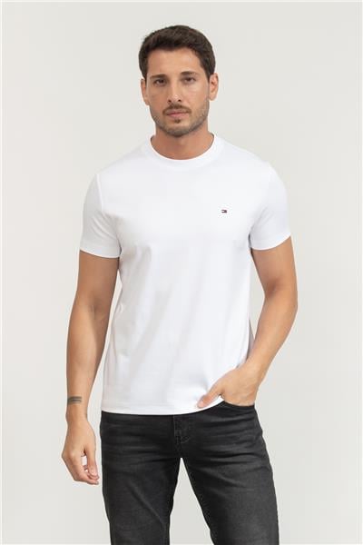 Tommy Hilfiger Luxury Interlock Tee Erkek Bisiklet Yaka T-Shirt