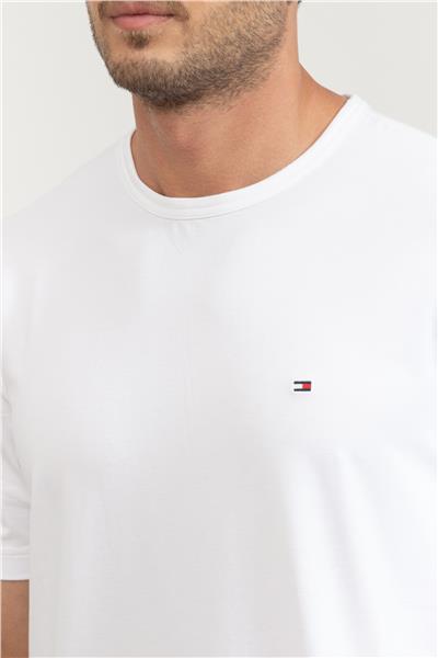 Tommy Hilfiger Erkek Bisiklet Yaka T-Shirt