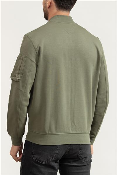Tommy Hilfiger Erkek Fermuarlı Sweatshirt