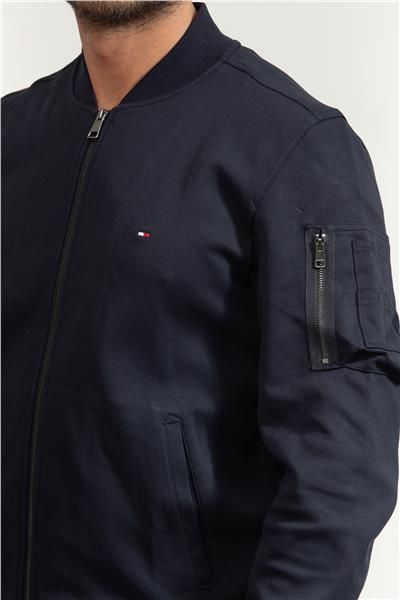 Tommy Hilfiger Erkek Fermuarlı Sweatshirt