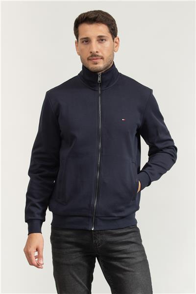 Tommy Hilfiger Erkek Fermuarlı Sweatshirt
