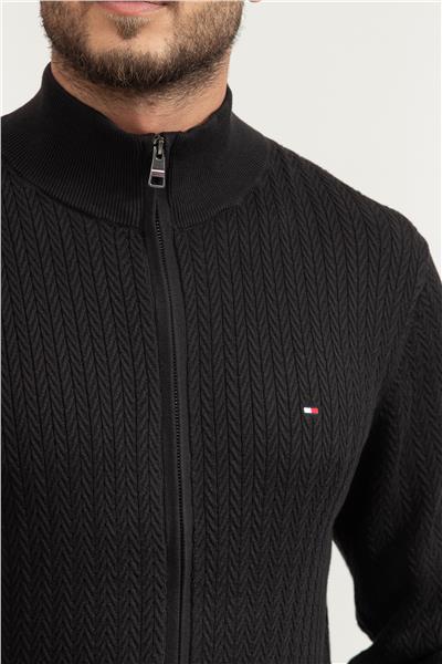 Tommy Hilfiger Erkek Hırka Siyah