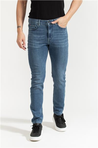 Tommy Hilfiger Erkek Jean Pantolon Lacivert