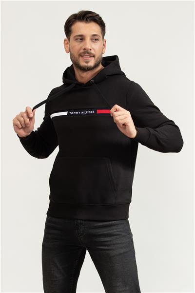 Tommy Hilfiger Erkek Kapüşonlu Sweatshirt