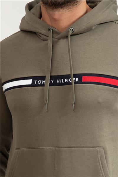 Tommy Hilfiger Erkek Kapüşonlu Sweatshirt
