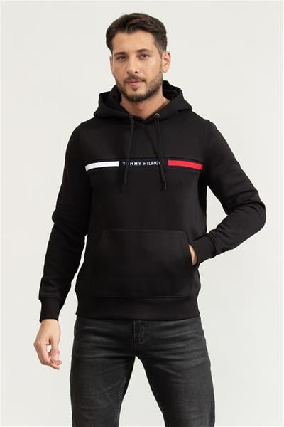 Tommy Hilfiger Erkek Kapüşonlu Sweatshirt