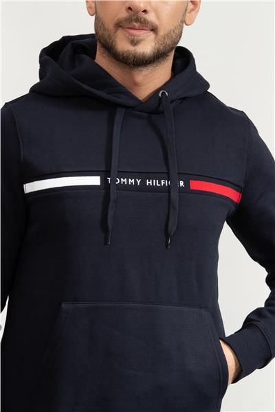 Tommy Hilfiger Erkek Kapüşonlu Sweatshirt
