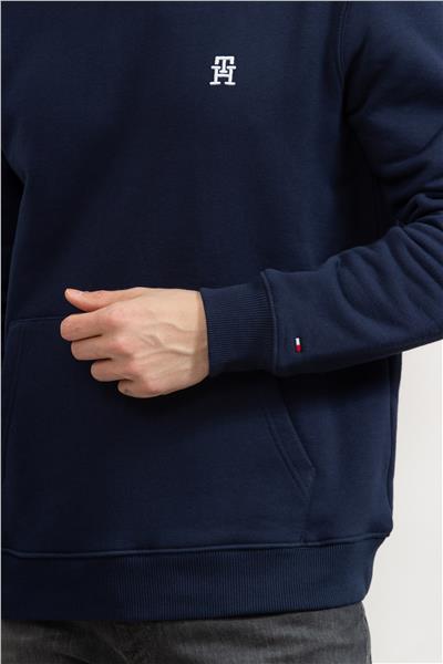Tommy Hilfiger Erkek Kapüşonlu Sweatshirt