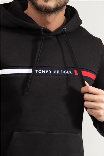 Tommy Hilfiger Erkek Kapüşonlu Sweatshirt