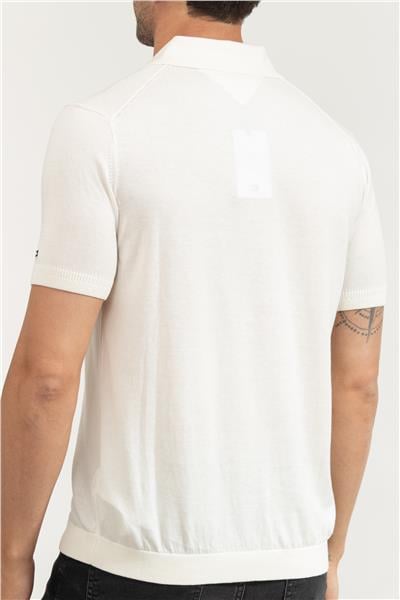Tommy Hilfiger Erkek Polo Yaka T-Shirt Sarı