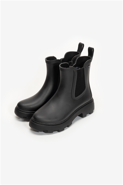 Tommy Hilfiger Flag Ankle Rainboot Warm Lining Kadın Bot
