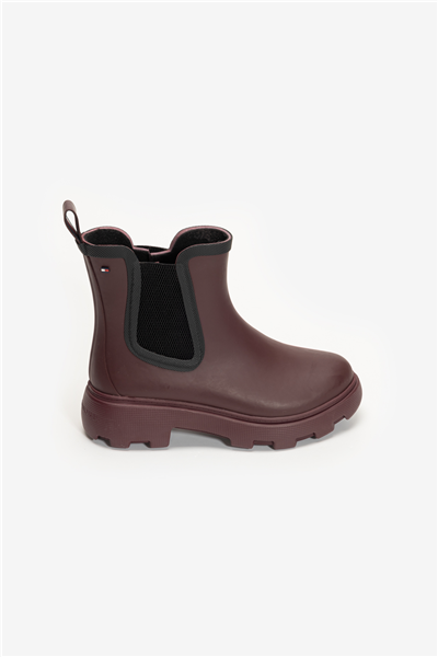 Tommy Hilfiger Flag Ankle Rainboot Warm Lining Kadın Bot